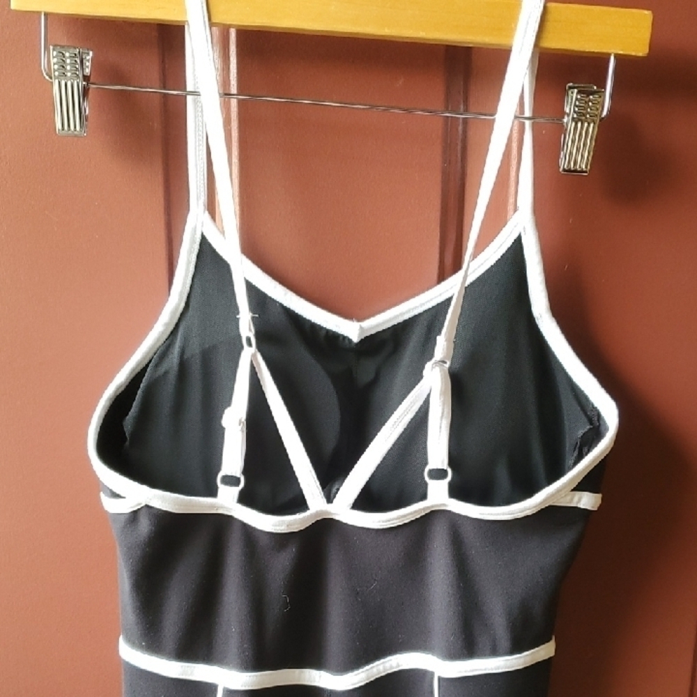 Altar'd State Black Jumpsuit with White Accents - Picture 10 of 12